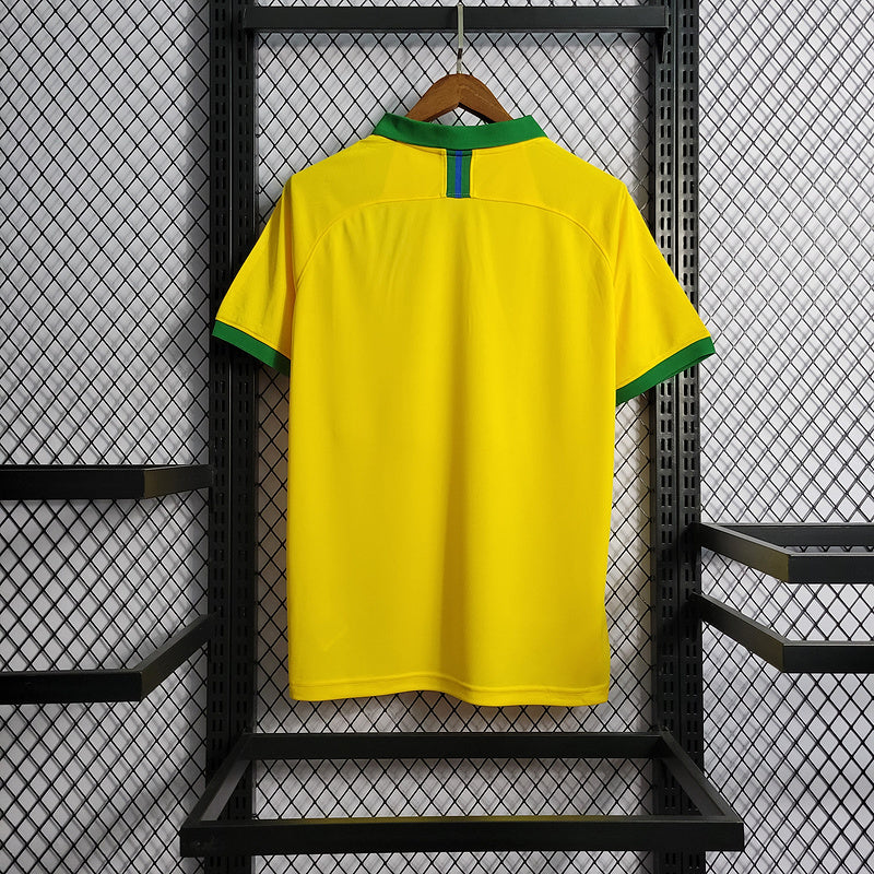 Camiseta Brasil 2020 Local Retro - Vista posterior