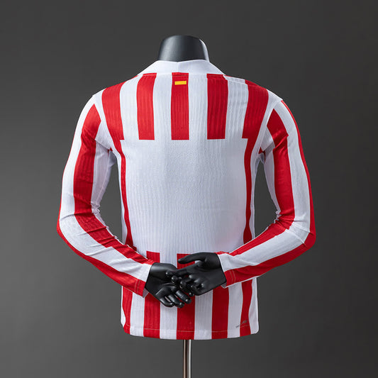 Camiseta 2526 Versión Jugador Manga Larga Atletico Madrid Local