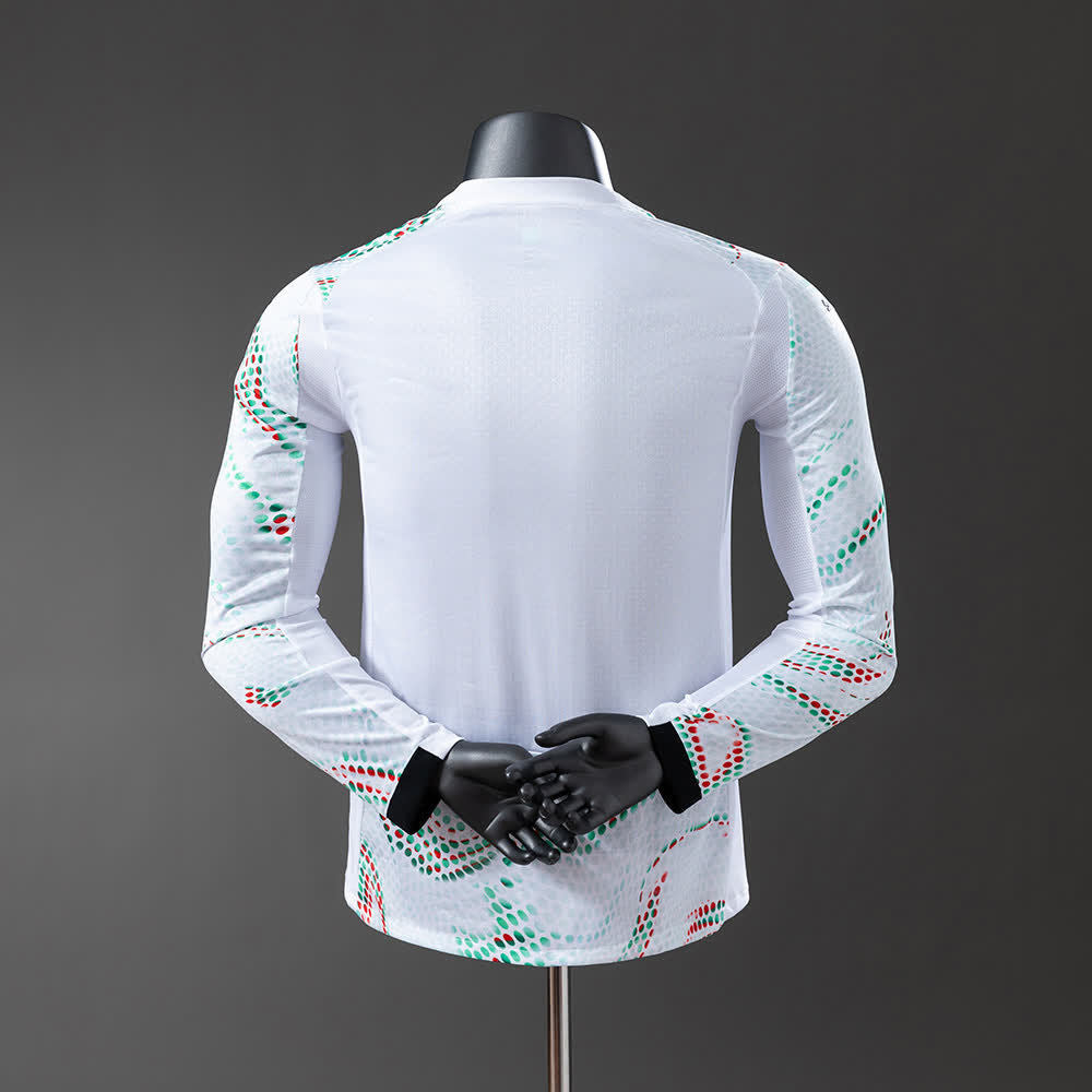 Camiseta 2025 Versión Jugador Manga Larga Portugal Visitante