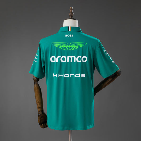 Polo Aston Martin Aramco 2026 F1 - Vista posterior
