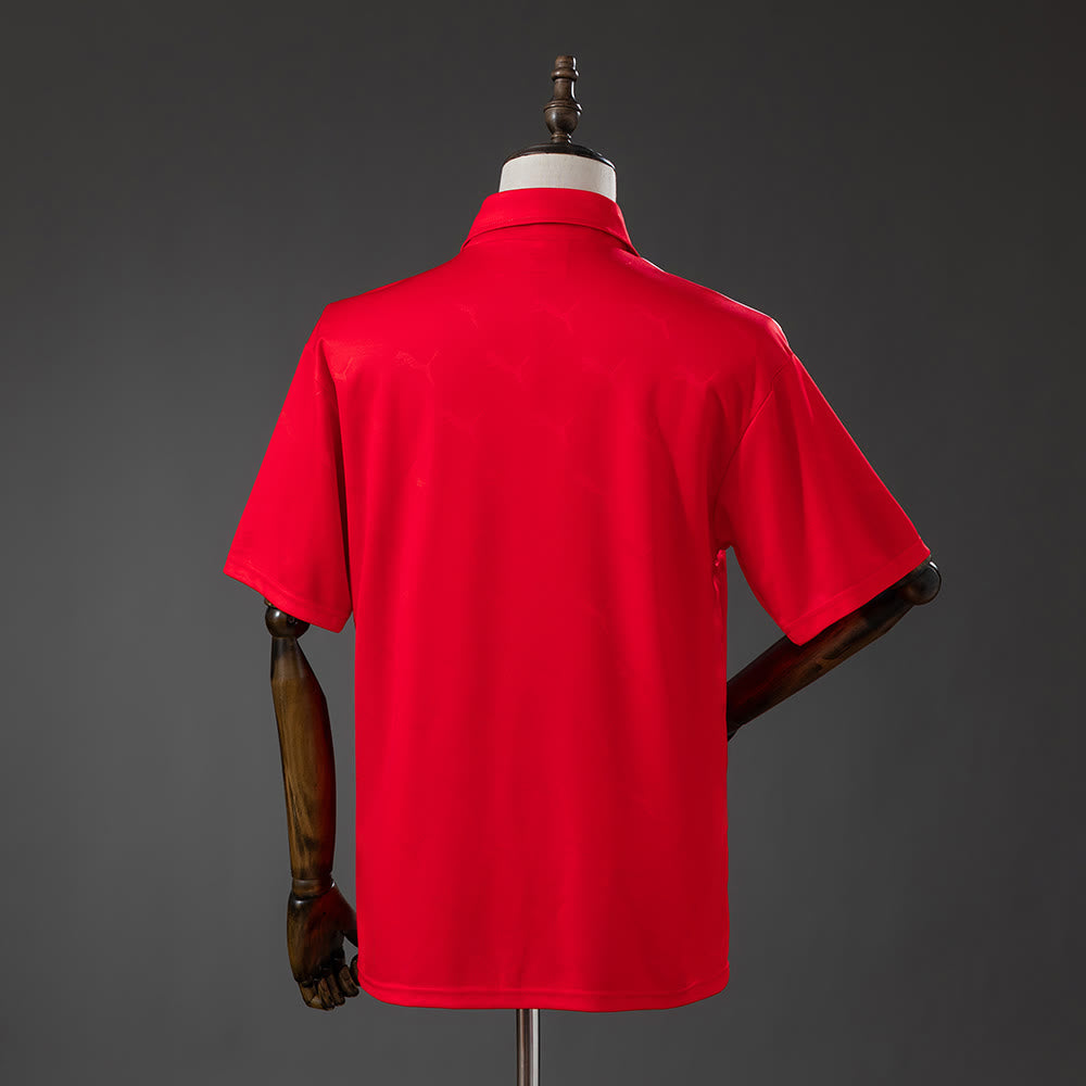 Camiseta Atlético de Madrid 90/93 Visitante Retro - Vista posterior