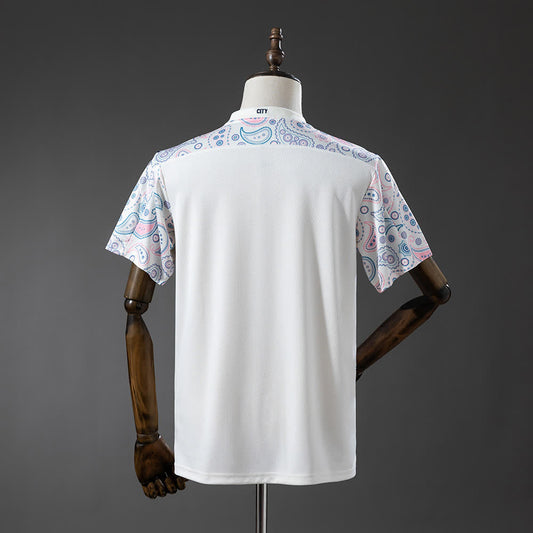 Camiseta Manchester City 20/21 Tercera Retro - Vista posterior