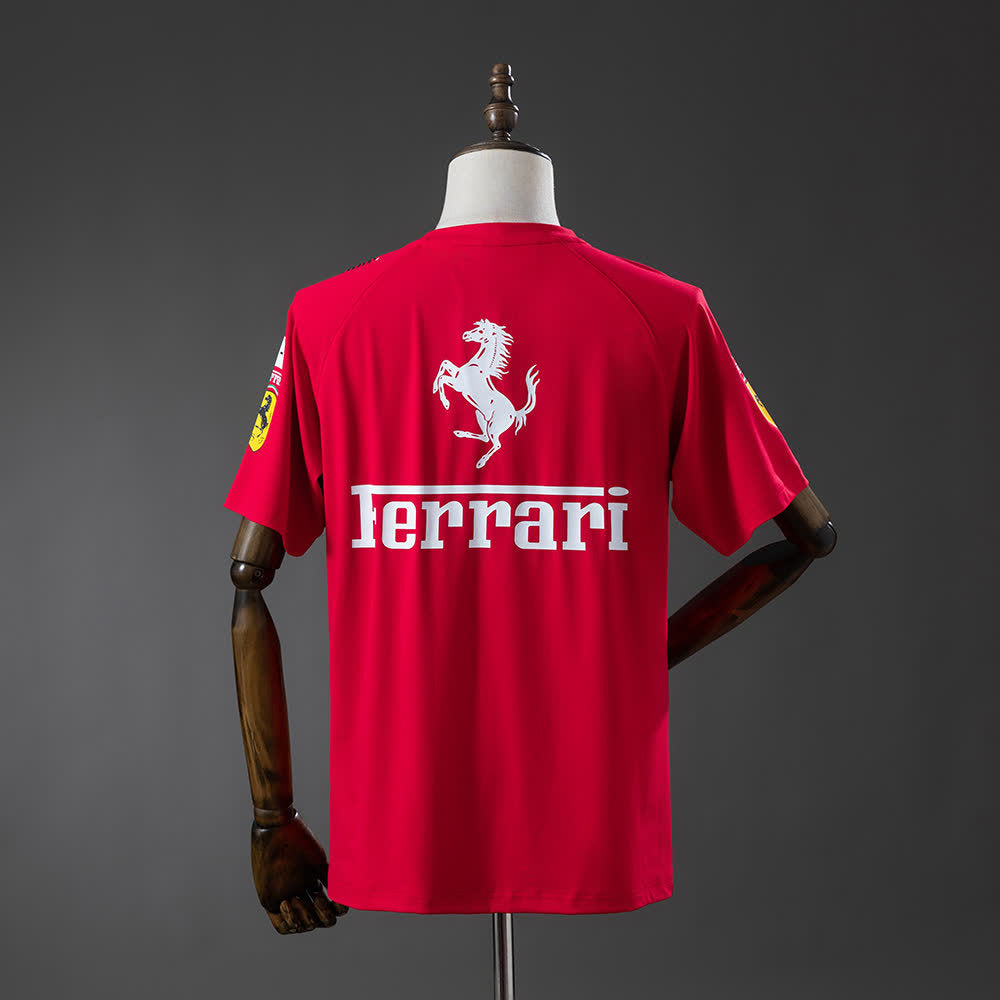Camiseta Scuderia Ferrari 2025 F1 Rojo - Vista posterior