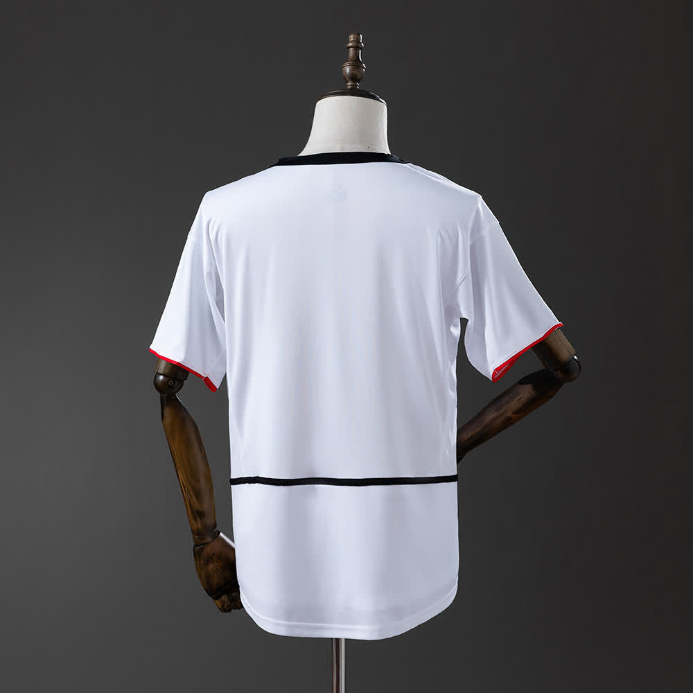 Camiseta Manchester United 08/09 Visitante Retro - Vista posterior