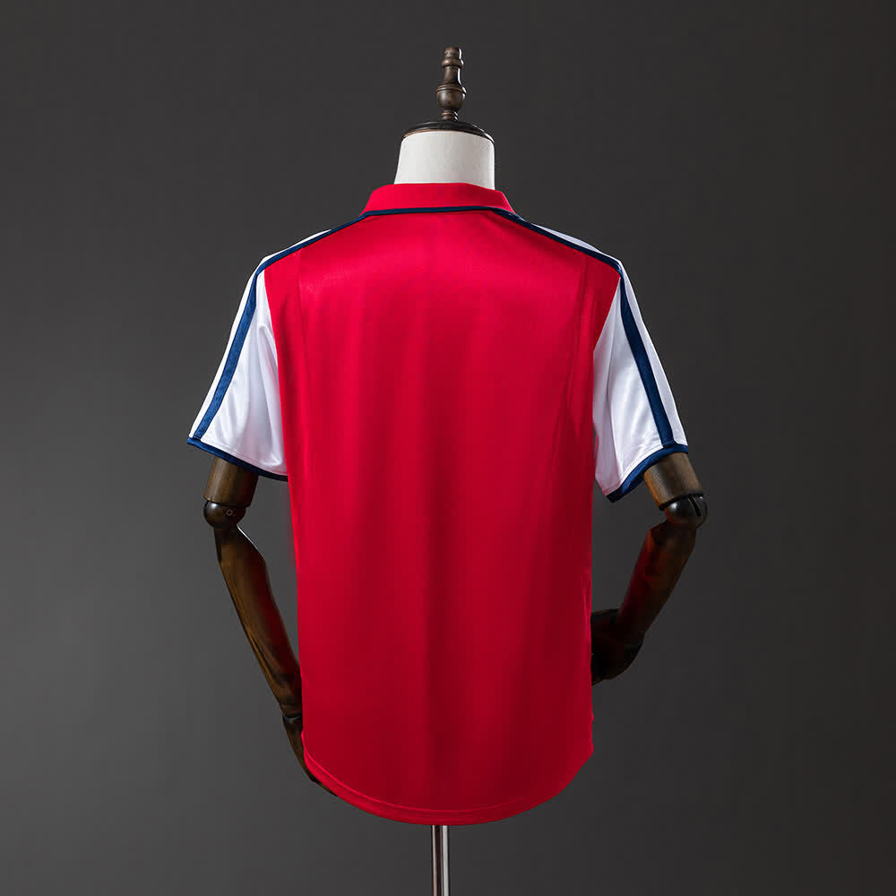 Camiseta Arsenal 01/02 Local Retro - Vista posterior