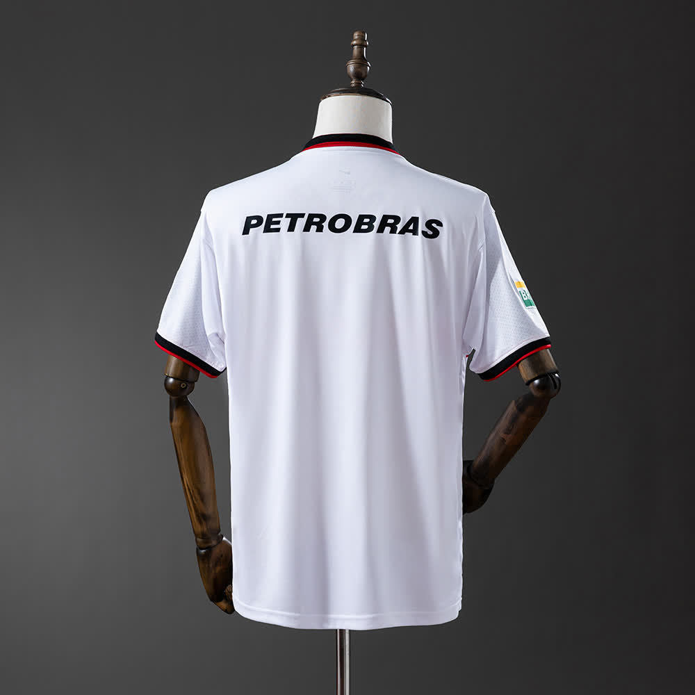 Camiseta Flamengo 2001 Visitante Retro - Vista posterior