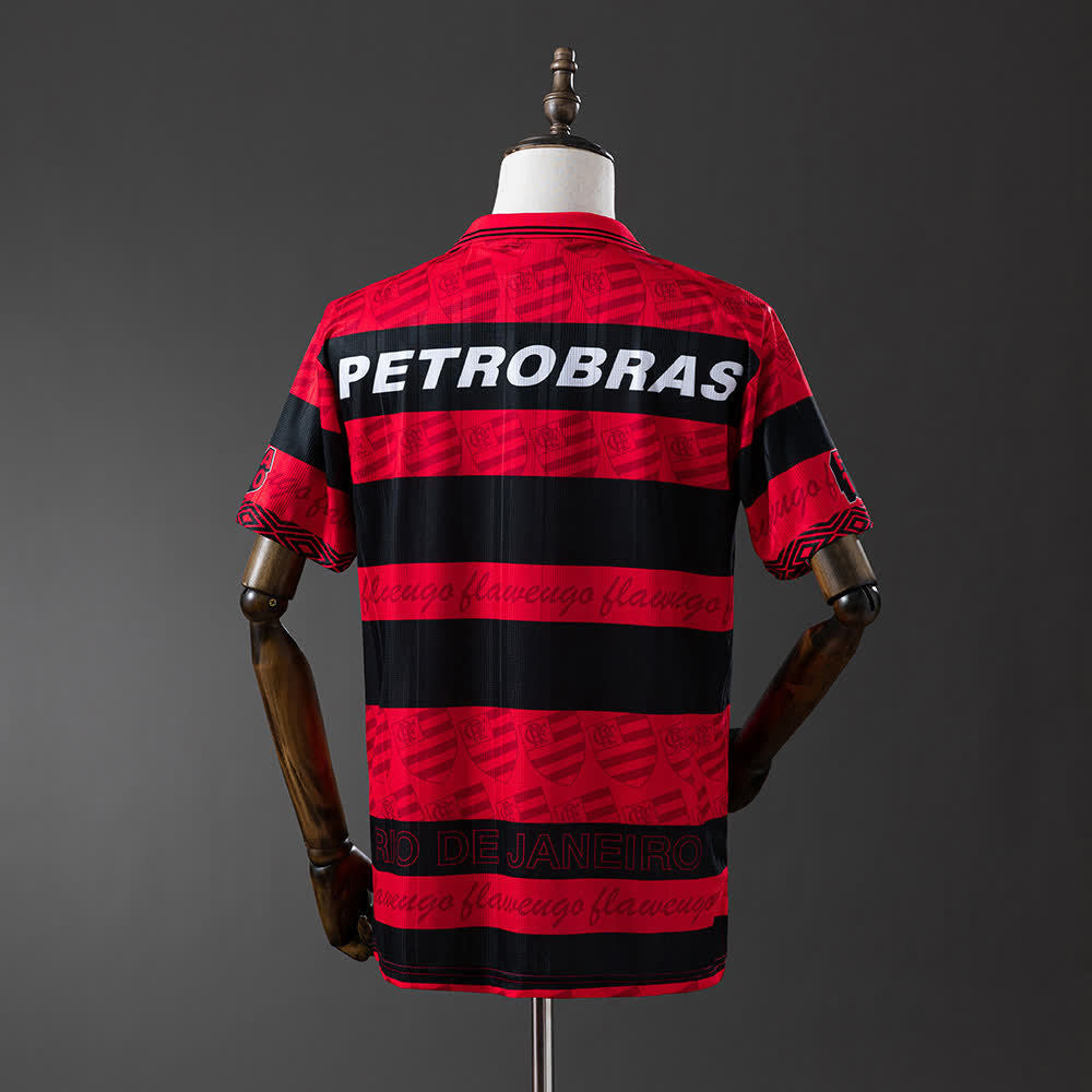Camiseta Flamengo 1995 Local Retro - Vista posterior