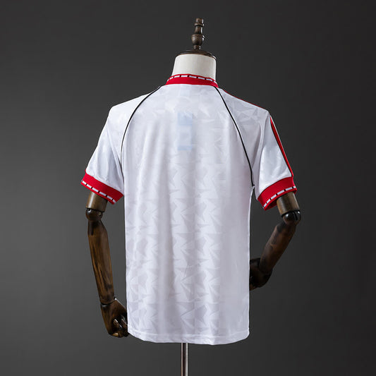 Camiseta Manchester United 1991 Visitante Retro - Vista posterior