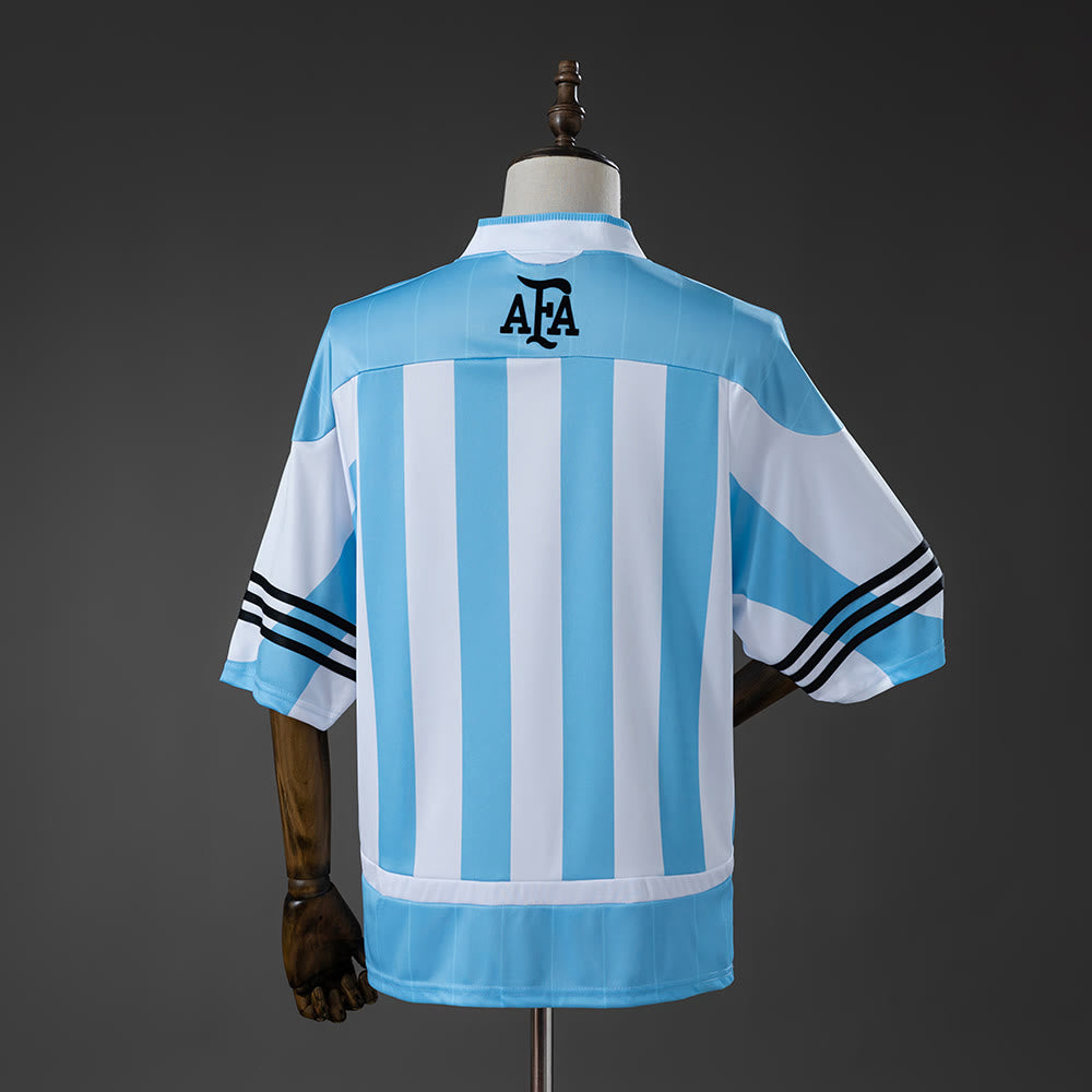 Camiseta Argentina Local - Vista posterior