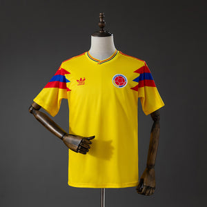 Camiseta Colombia 1990 Local Retro - Vista frontal