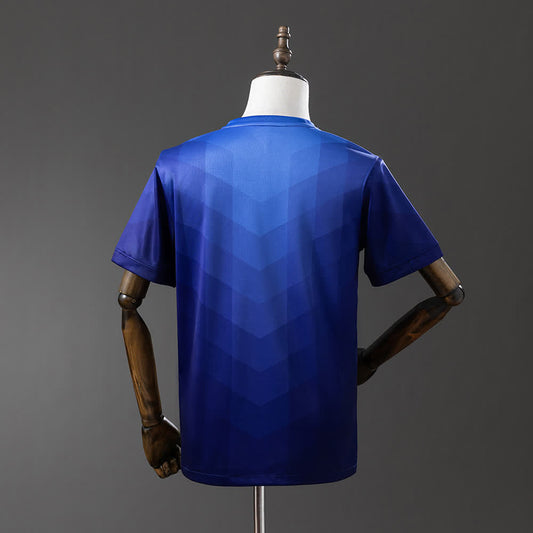 Camiseta Países Bajos 2014 Visitante Retro - Vista posterior