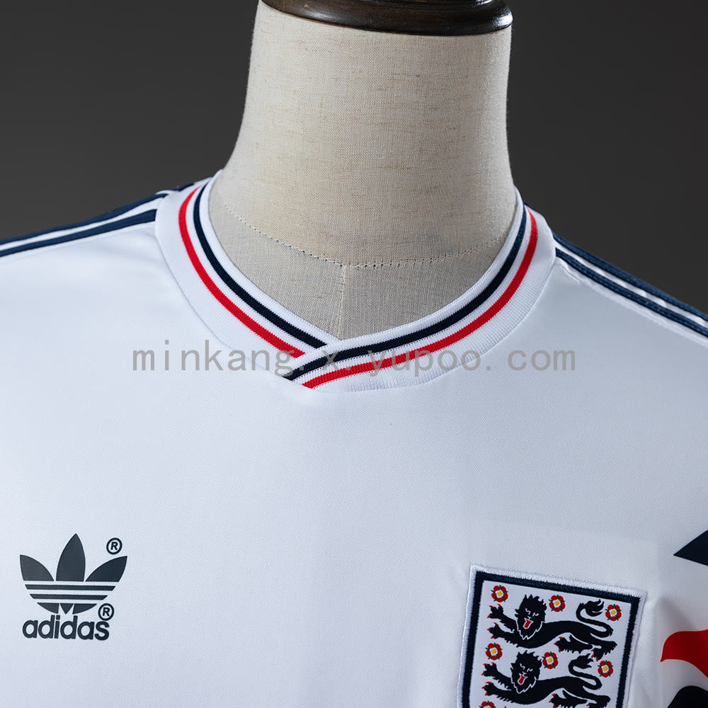 Camiseta Inglaterra 1990 Local Retro - Vista posterior