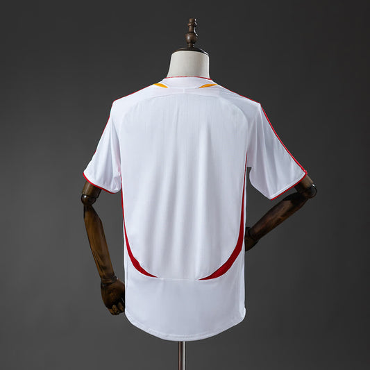Camiseta España 2006 Visitante Retro - Vista posterior