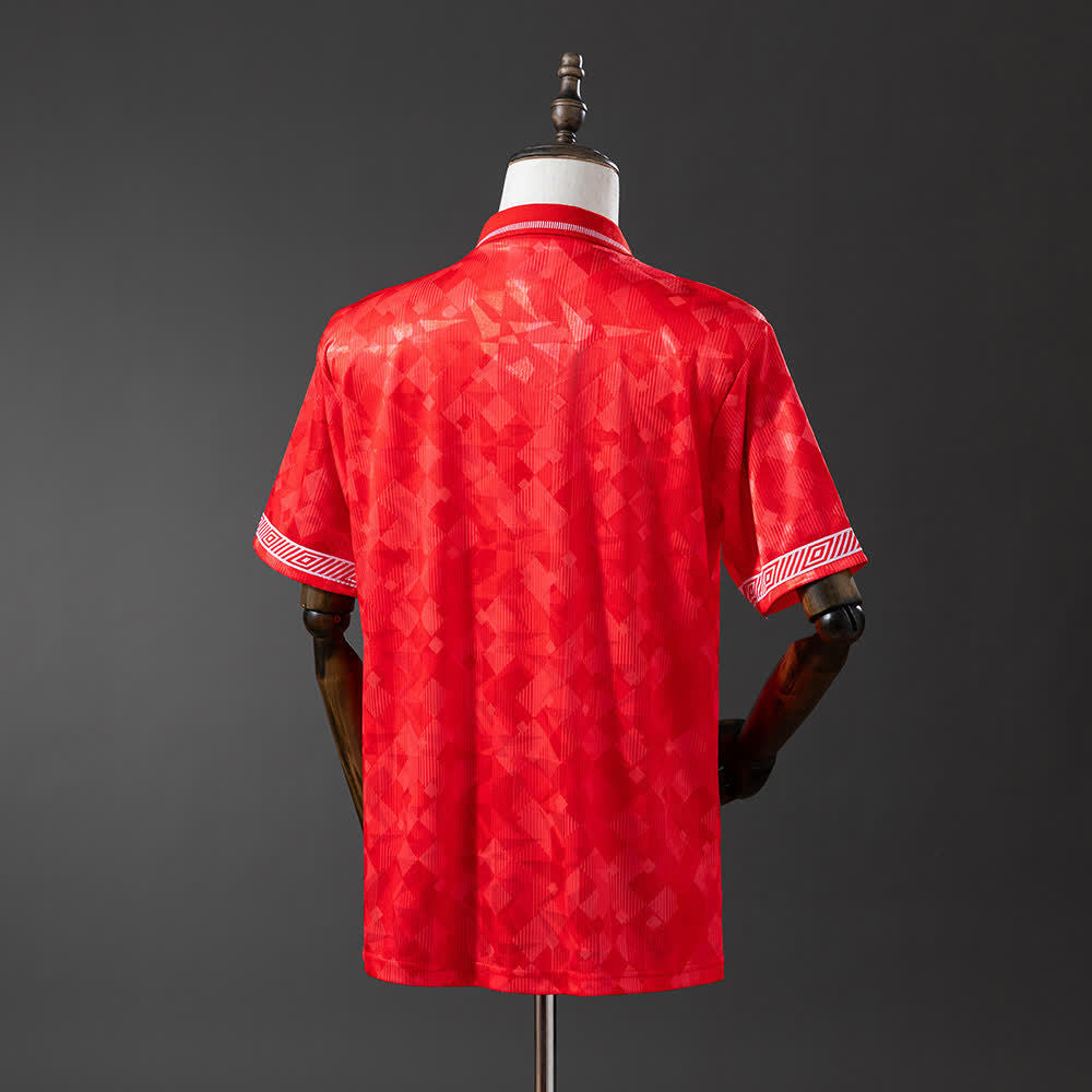Camiseta Gales 90/92 Local Retro - Vista posterior