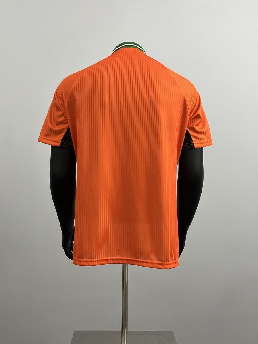 Camiseta Irlanda 1997 Naranja Retro - Vista posterior