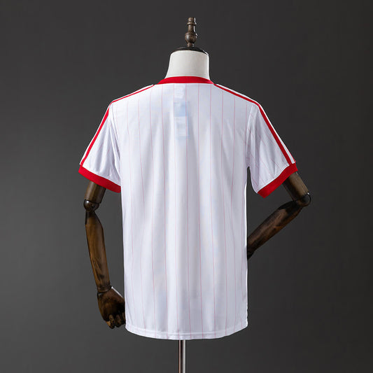 Camiseta Polonia 1982 Local Retro - Vista posterior