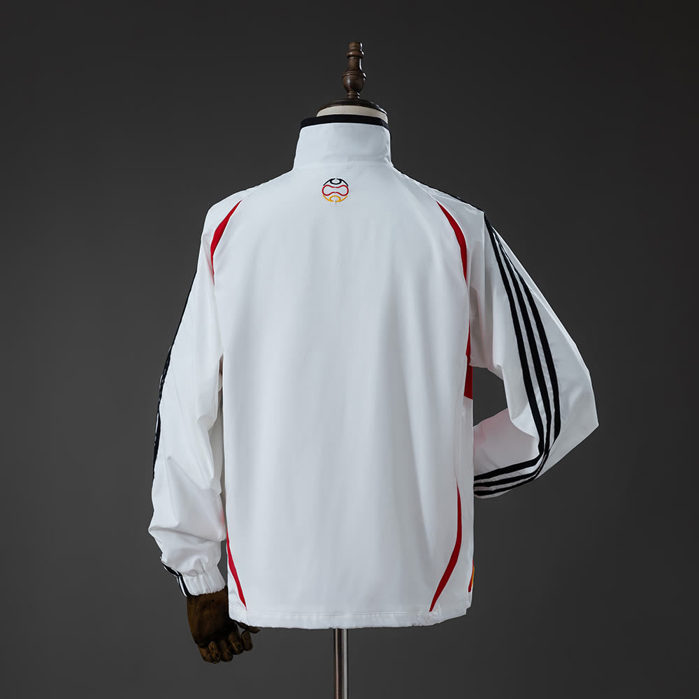 Rompevientos Alemania 2026 Blanco - Vista posterior