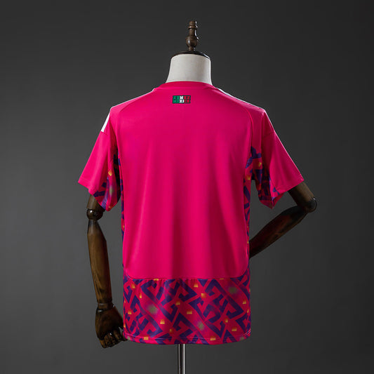 Camiseta México 2026 Portero Rosa - Vista posterior