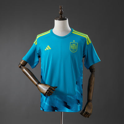 Camiseta España 2026 Portero Azul - Vista frontal