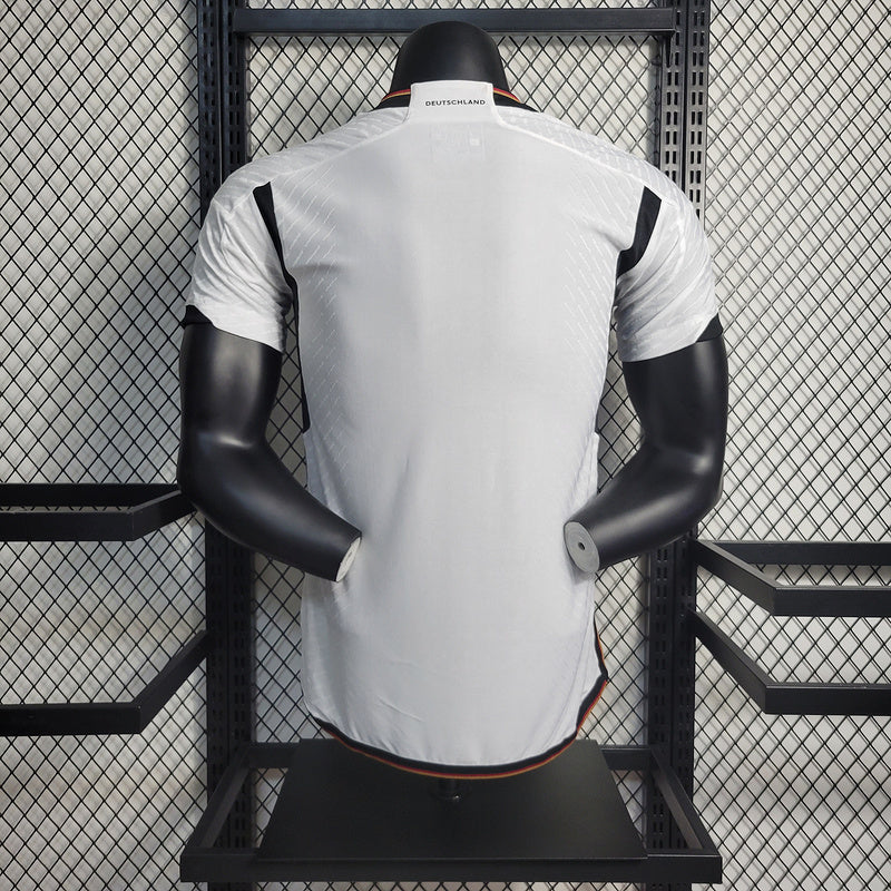 Camiseta Alemania 2022 Local, Versión Jugador - Vista posterior