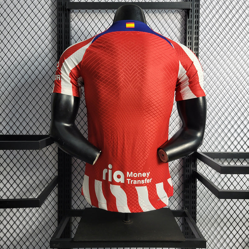 Camiseta Atlético de Madrid 22/23 Local, Versión Jugador - Vista posterior