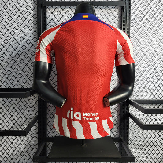 Camiseta Atlético de Madrid 22/23 Local, Versión Jugador - Vista posterior