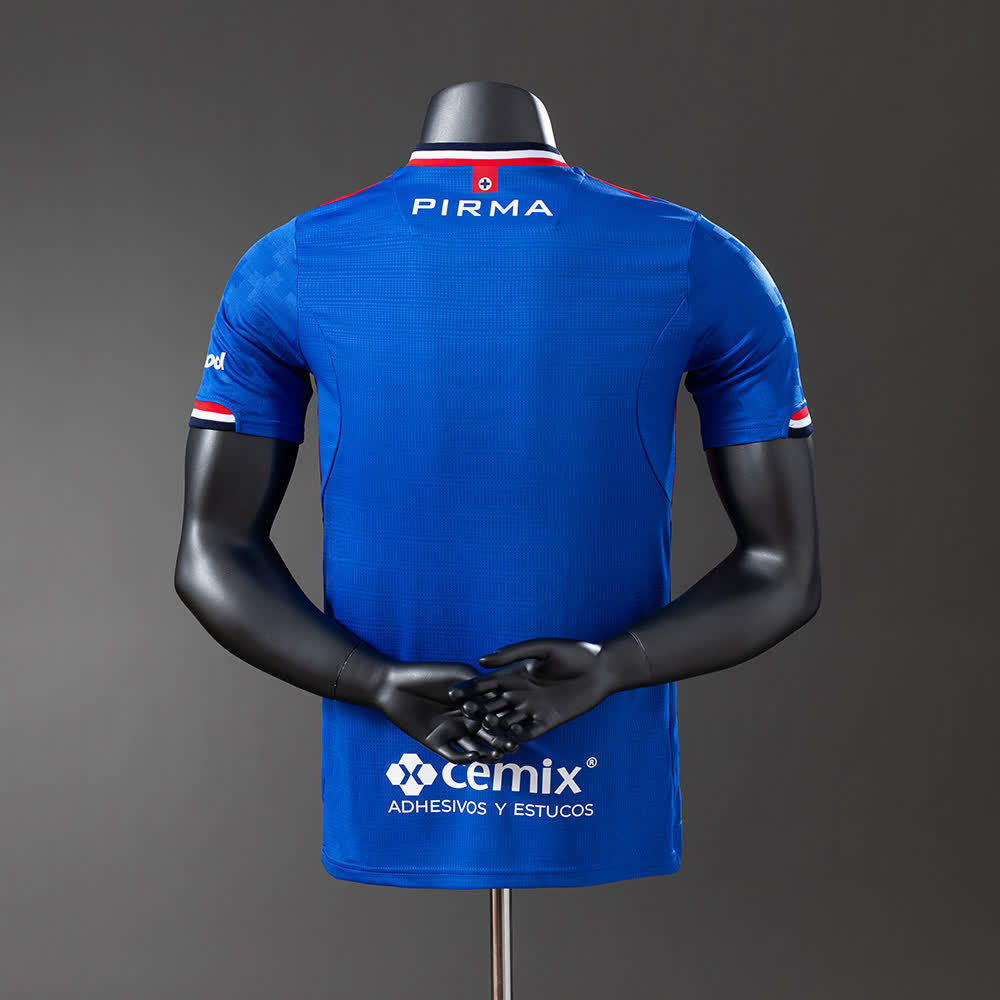 Camiseta Cruz Azul 25/26 Local, Versión Jugador - Vista posterior