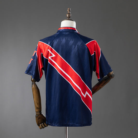 Camiseta Rayo Vallecano 95/96 Visitante Retro - Vista posterior
