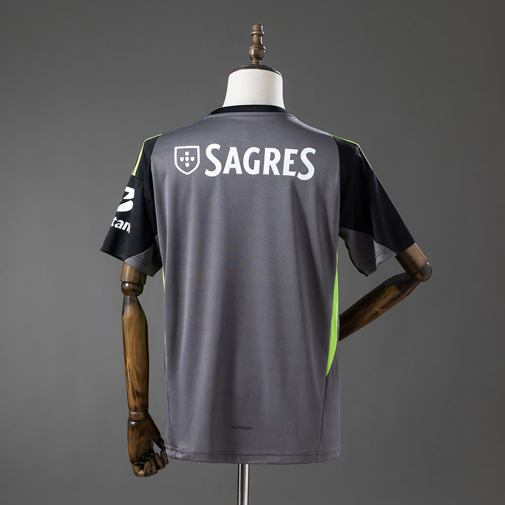Camiseta SL Benfica 26/27 Portero Negro Gris - Vista posterior