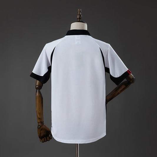 Camiseta Fulham 01/02 Local Retro - Vista posterior