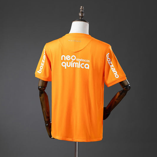 Camiseta Corinthians 2010 Naranja Retro - Vista posterior