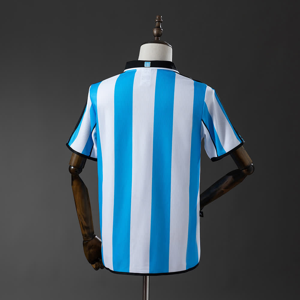 Camiseta Racing Club 00/01 Local Retro - Vista posterior