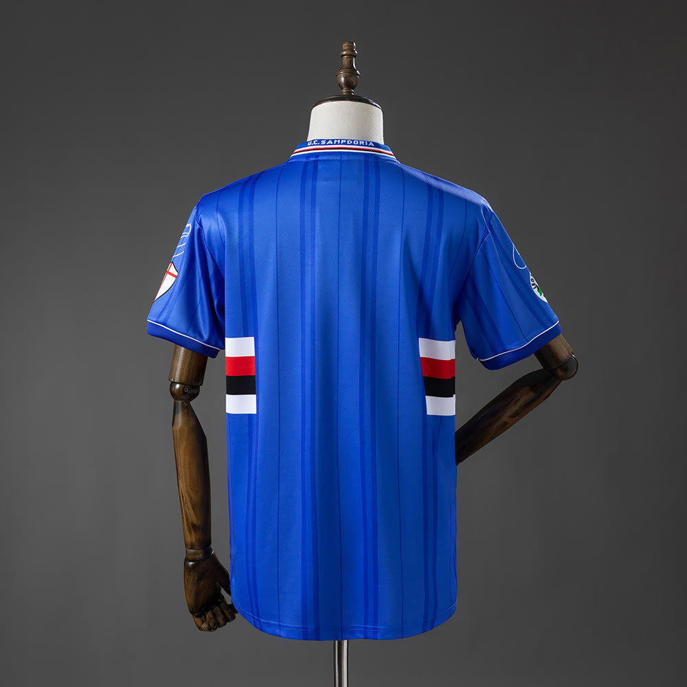 Camiseta Sampdoria 00/01 Local Retro - Vista posterior