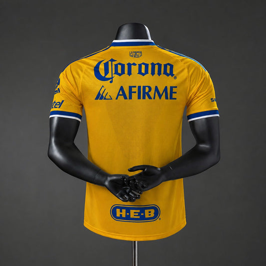Camiseta Tigres UANL 26/27 Local, Versión Jugador - Vista posterior