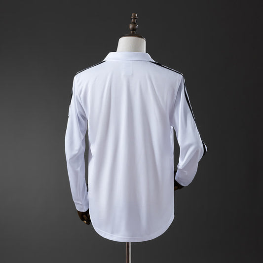 Camiseta Real Madrid 02/03 Local Manga Larga Retro - Vista posterior