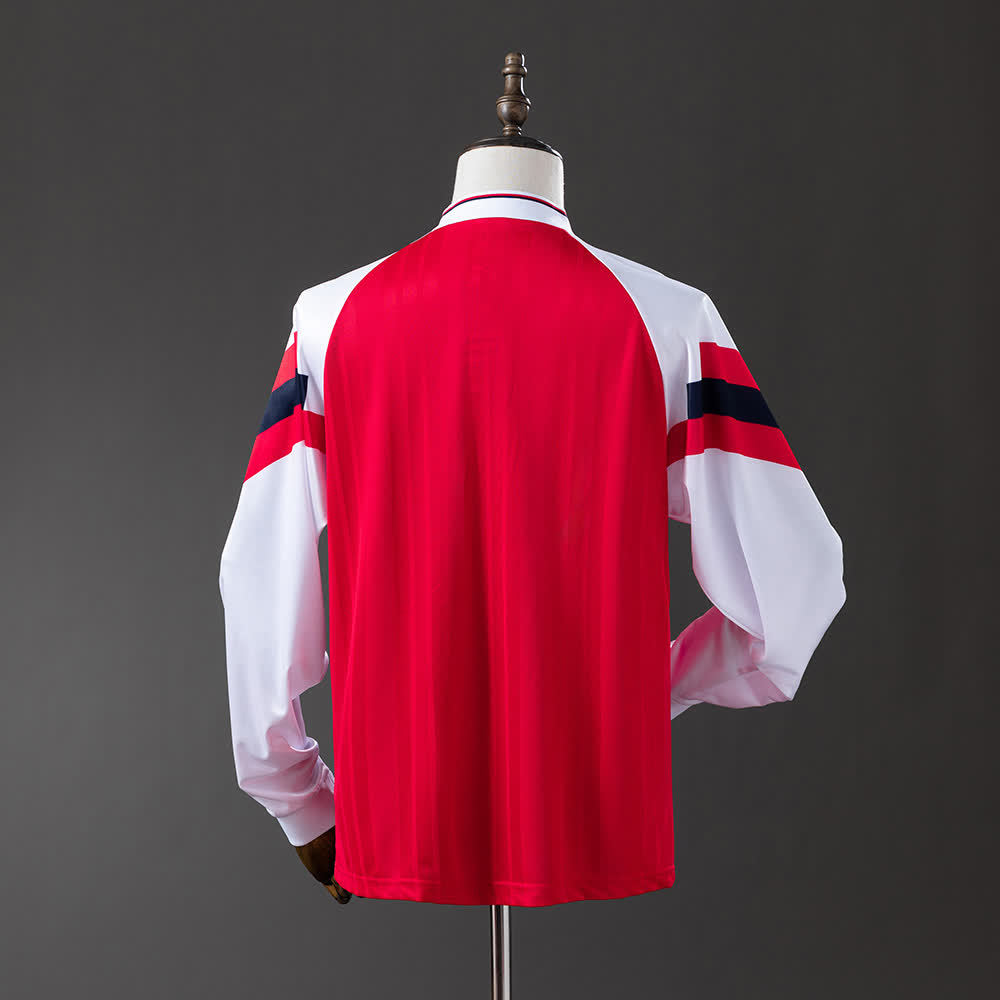 Camiseta Arsenal 92/94 Local Manga Larga Retro - Vista posterior