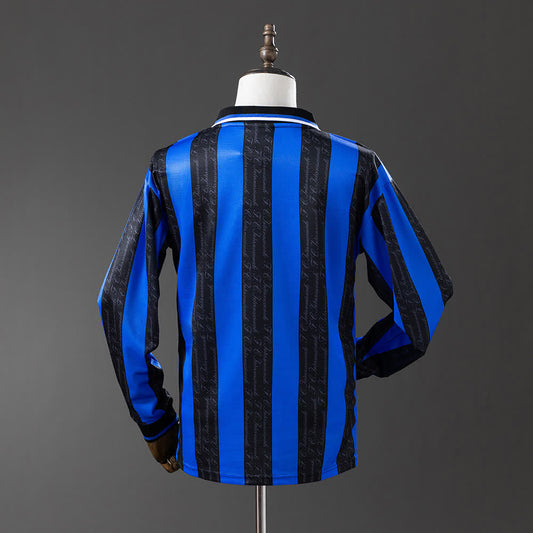 Camiseta Inter de Milán 97/98 Local Manga Larga Retro - Vista posterior