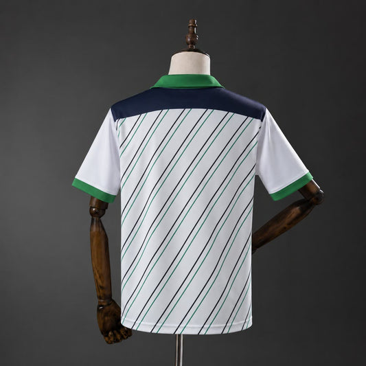 Camiseta Borussia Mönchengladbach 1986 Local Retro - Vista posterior