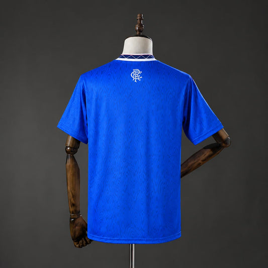 Camiseta Rangers 90/92 Local Retro - Vista posterior