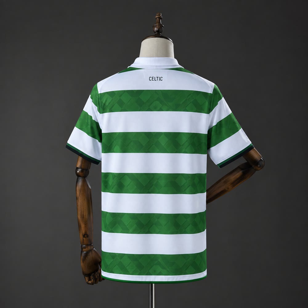 Camiseta Celtic 10/12 Local Retro - Vista posterior