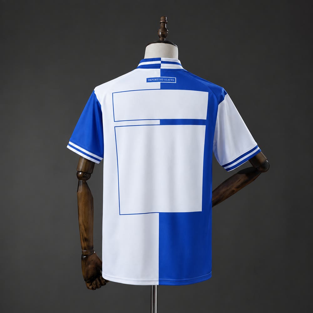 Camiseta Deportivo Alavés 99/00 Local Retro - Vista posterior