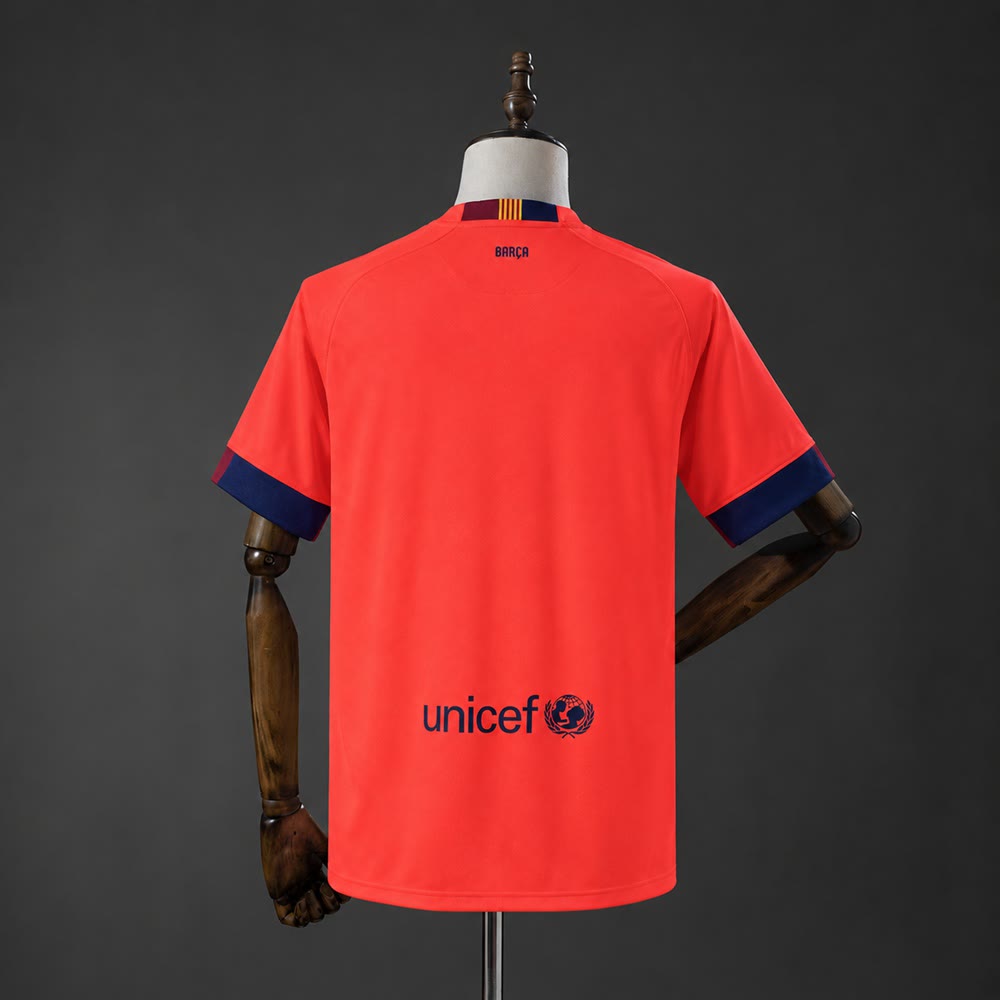 Camiseta FC Barcelona 14/15 Visitante Retro - Vista posterior