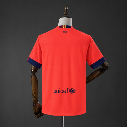 Camiseta FC Barcelona 14/15 Visitante Retro - Vista posterior
