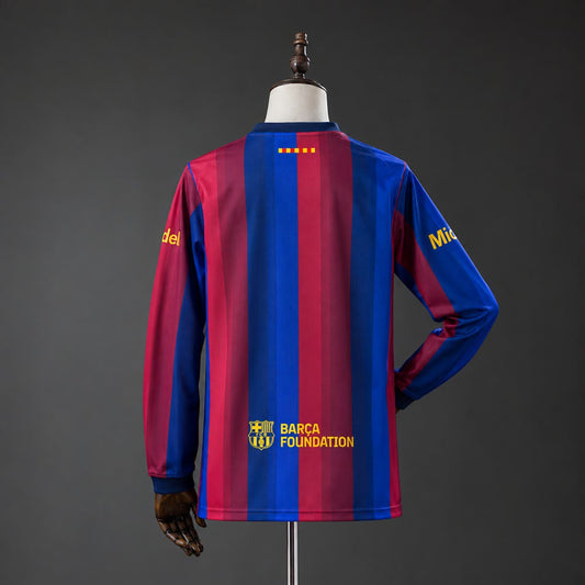 Camiseta FC Barcelona 26/27 Local Manga Larga - Vista posterior