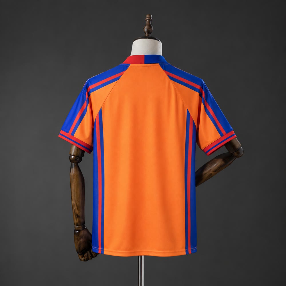 Camiseta FC Barcelona 1998 Visitante Retro - Vista posterior