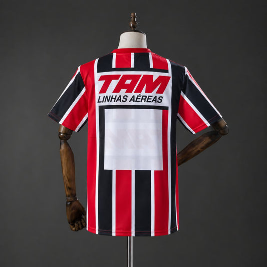 Camiseta São Paulo 91/93 Visitante Retro - Vista posterior