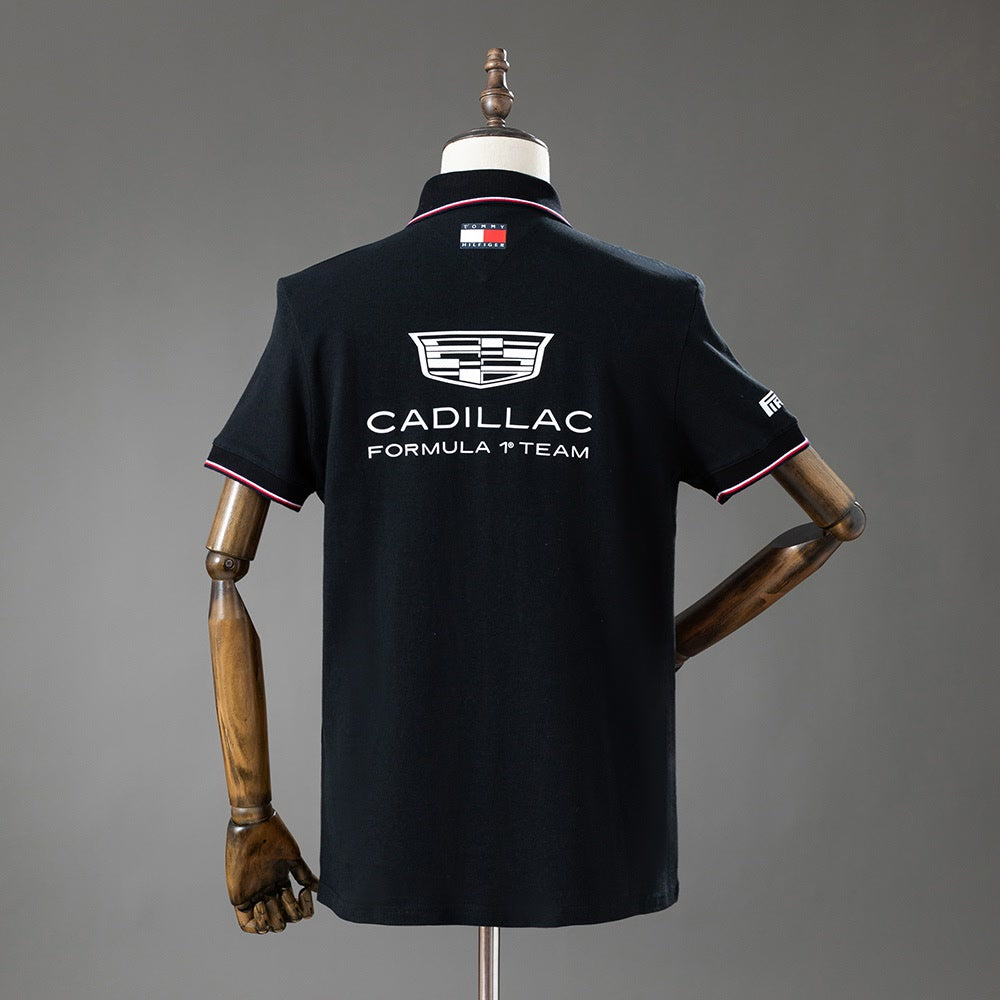 Polo Cadillac F1 Team 2026 Negro - Vista posterior