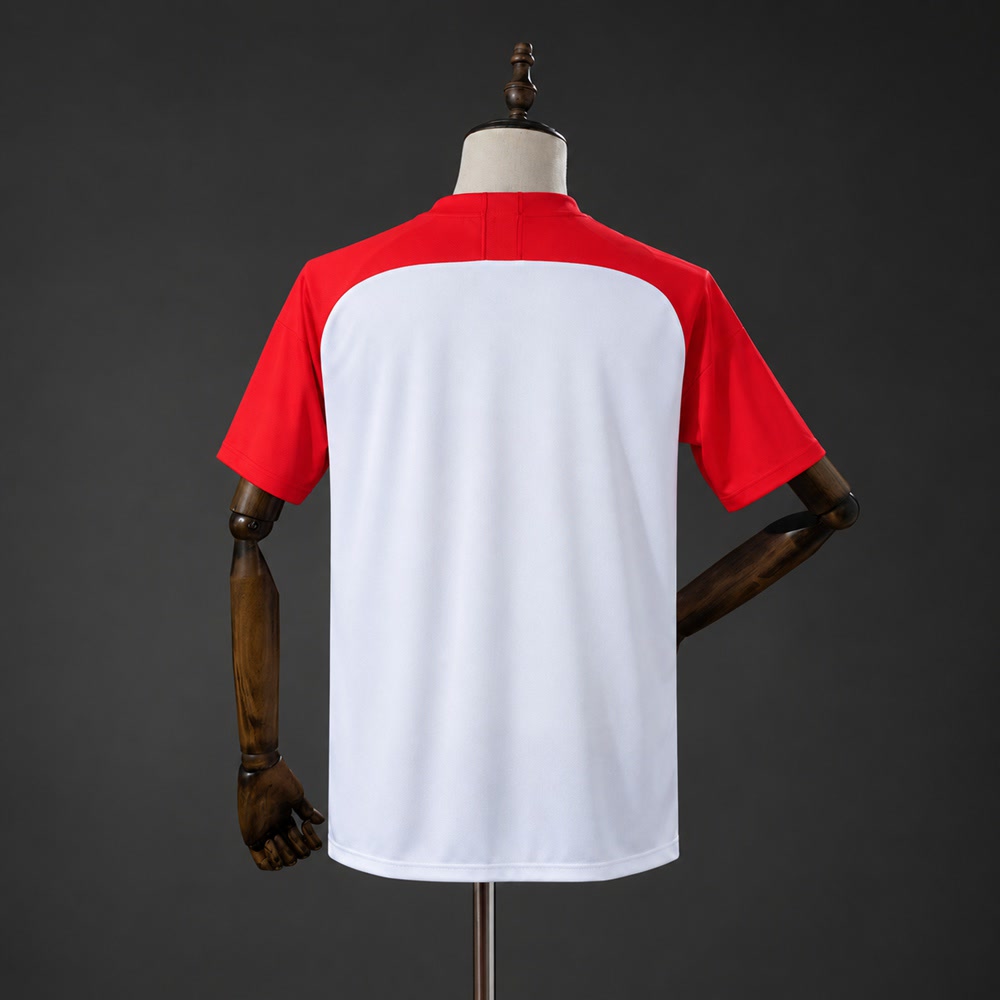 Camiseta Croacia 2018 Local Retro - Vista posterior