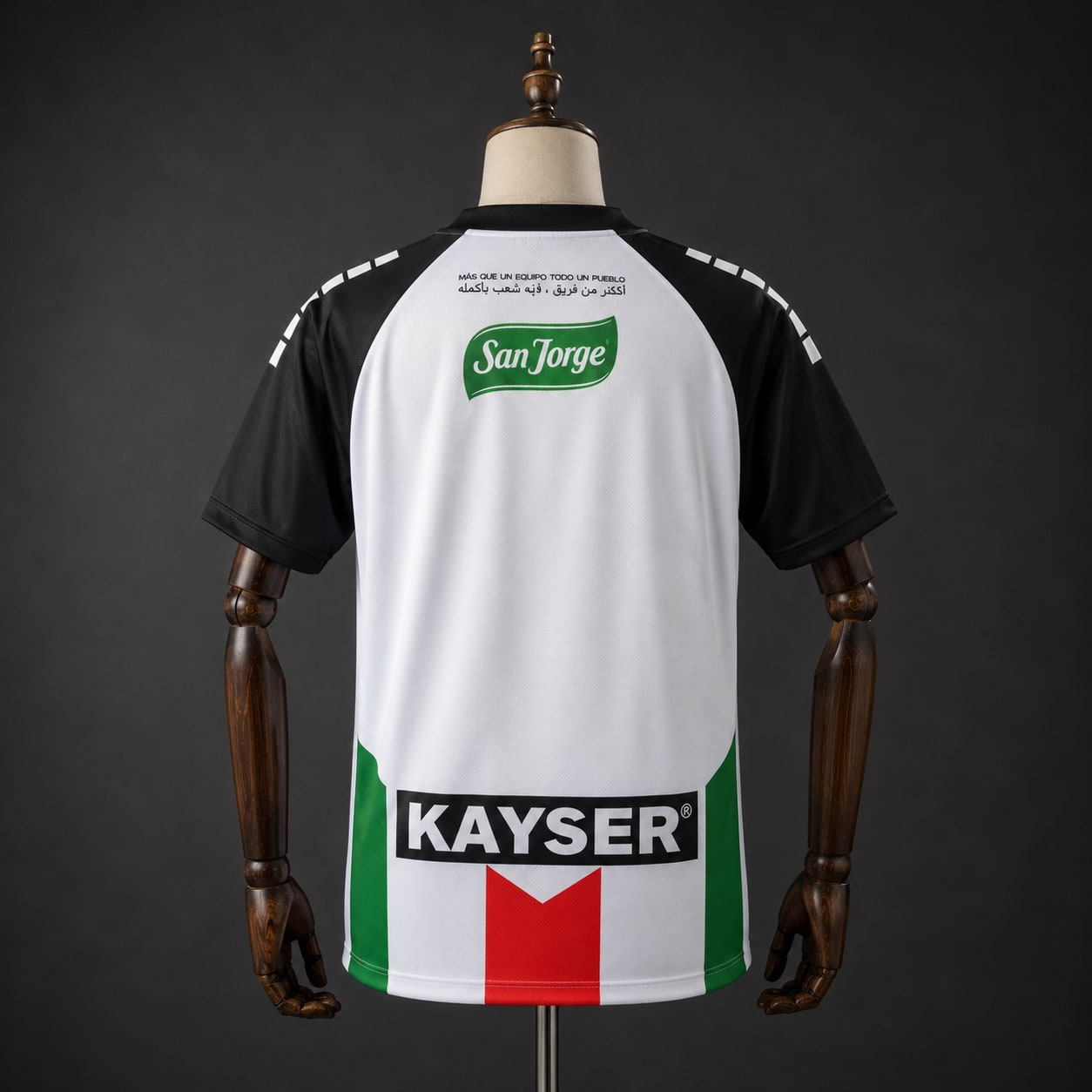 Camiseta Palestino 25/26 Local - Vista posterior