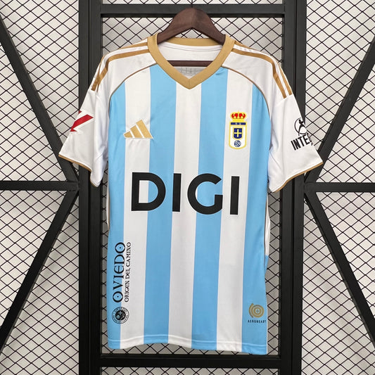 Camiseta 2025-2026 Real Oviedo Alternativa Visitante